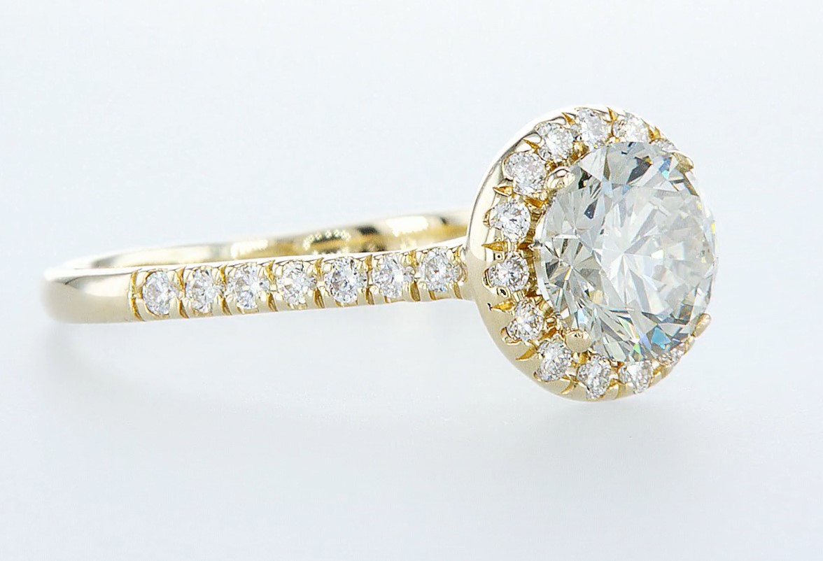 14 kt. Yellow gold - Ring - 1.81 ct Diamond - Diamonds - Image 5 of 6