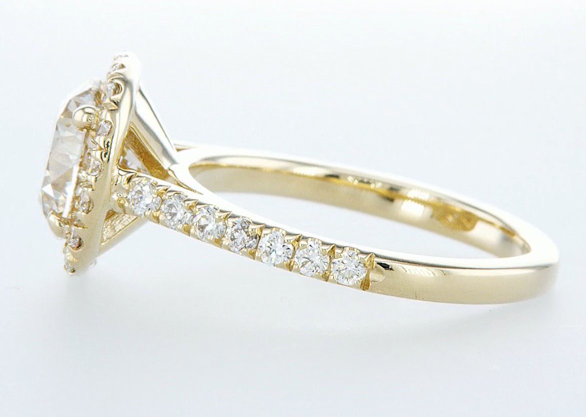 14 kt. Yellow gold - Ring - 2.64 ct Diamond - Diamonds - Image 3 of 5