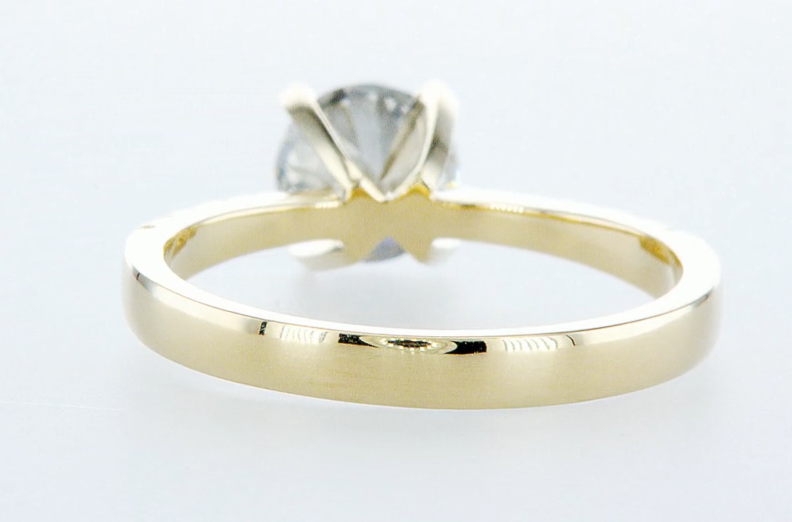 14 kt. Yellow gold - Ring - 1.18 ct Diamond - Diamonds - Image 3 of 5