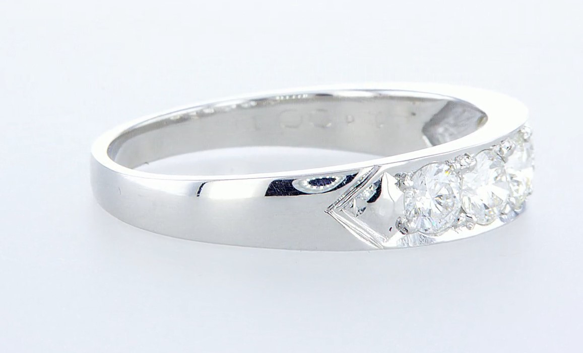 14 kt. White gold - Ring - 1.15 ct Diamond - Diamonds - Image 5 of 6