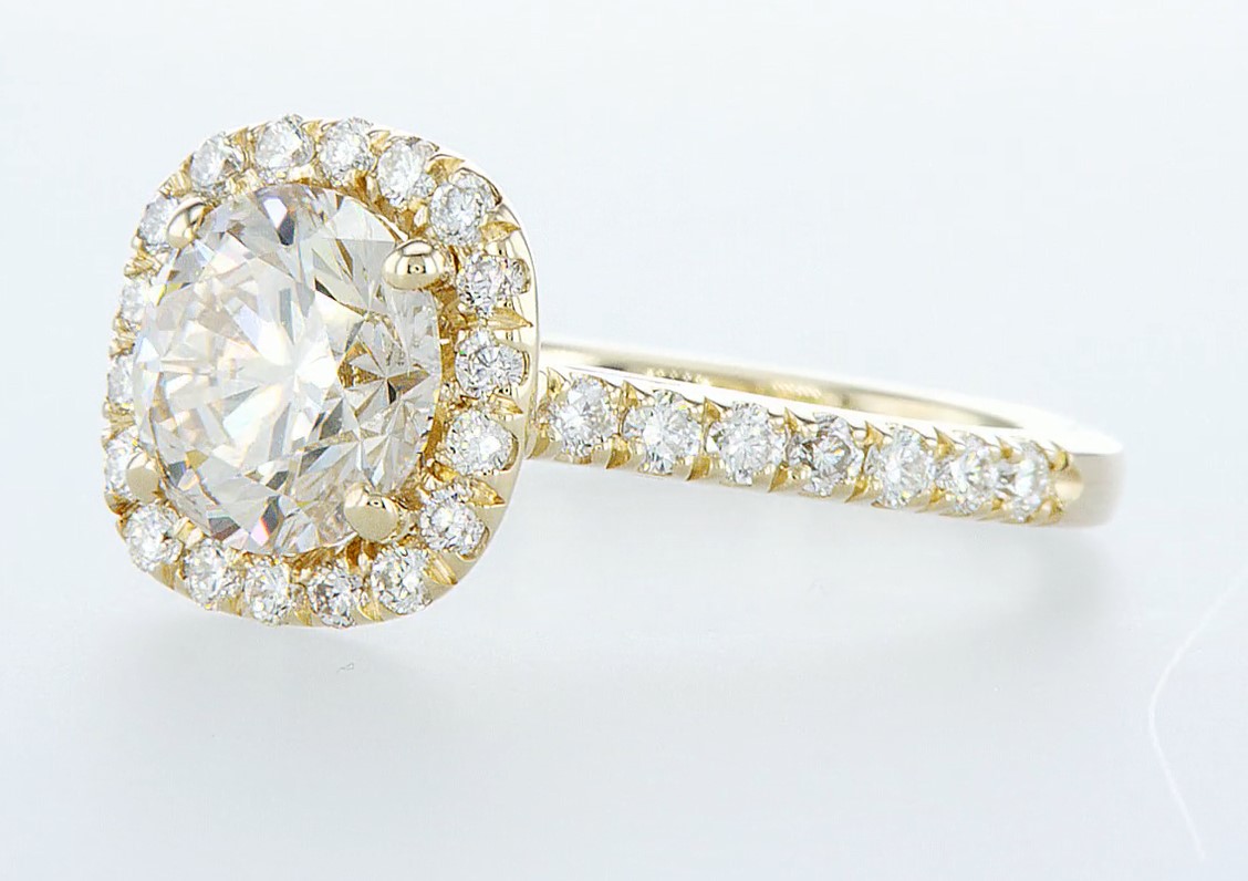 14 kt. Yellow gold - Ring - 2.64 ct Diamond - Diamonds - Image 2 of 5