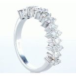 14 kt. White gold - Ring - 1.26 ct Diamond - Diamonds1600