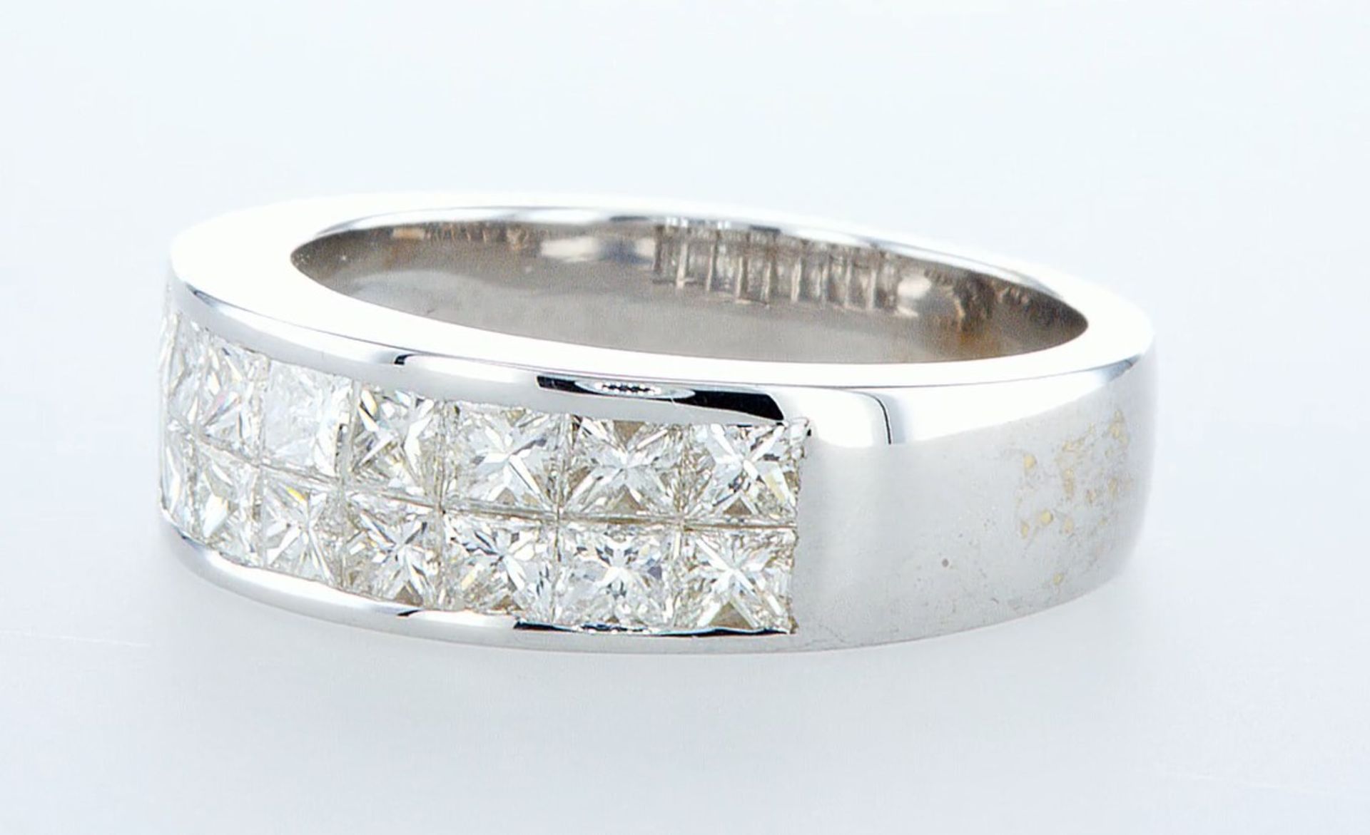 14 kt. White gold - Ring - 1.28 ct Diamond - Diamonds - Image 2 of 6