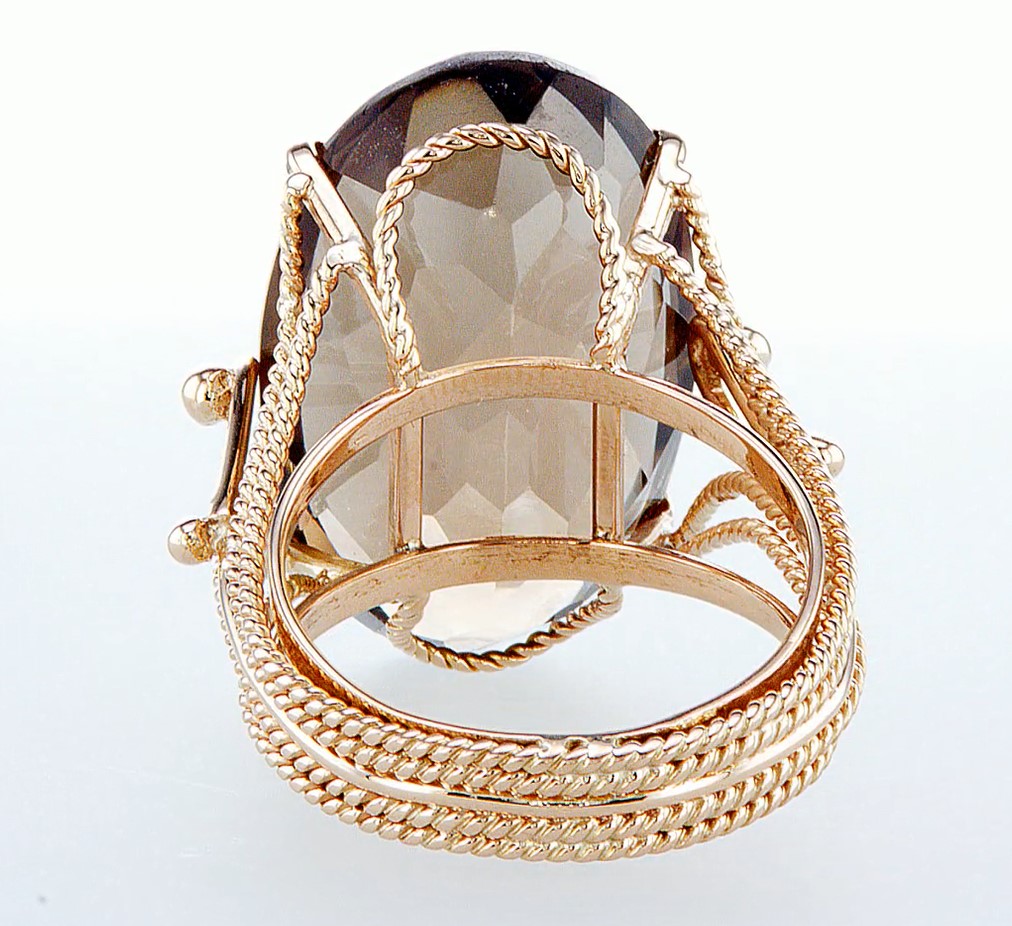 14 kt. Rose gold - Ring Diamond-26.80CTW - Image 3 of 6