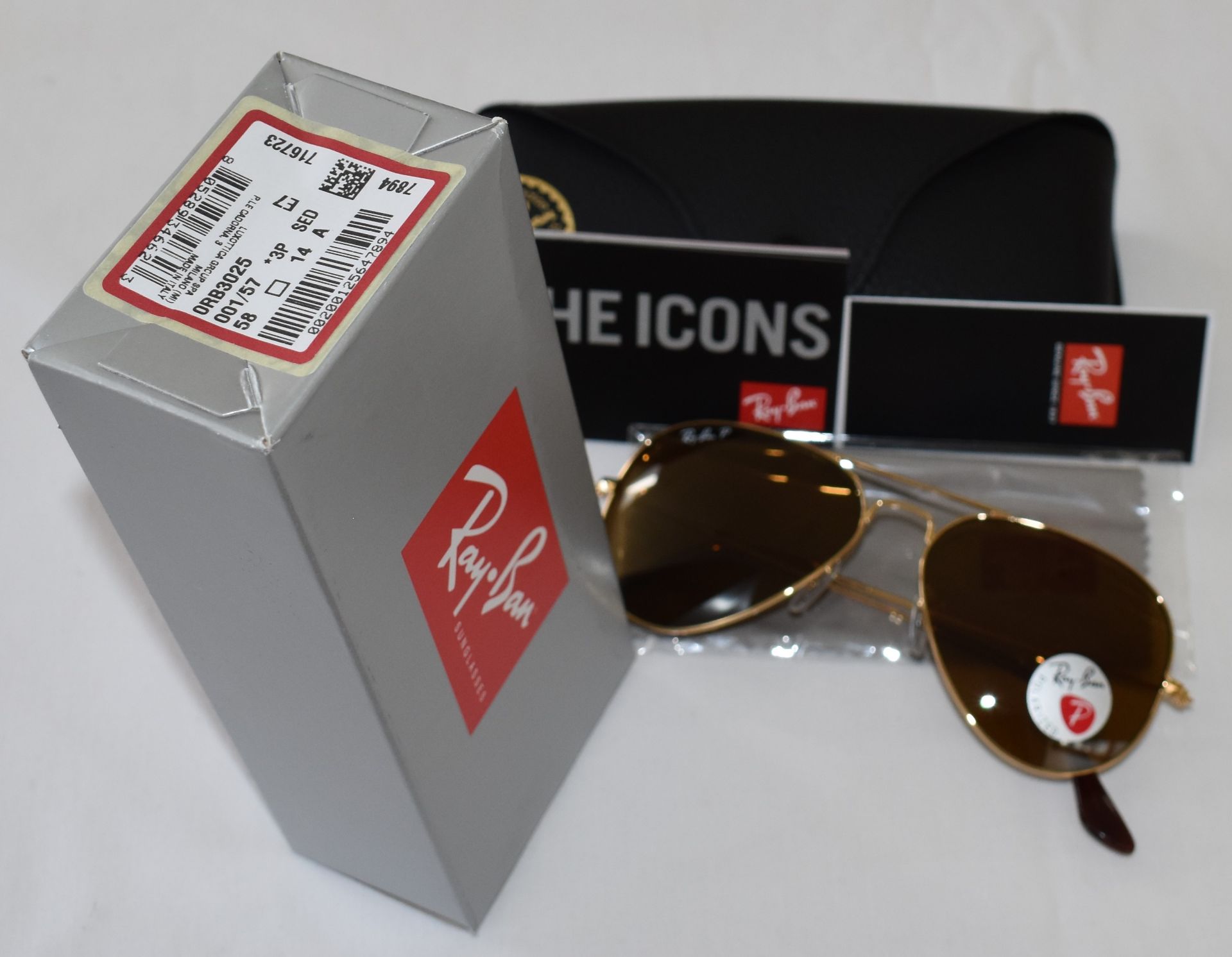 Ray Ban Sunglasses ORB3025 001/57 - Image 2 of 2