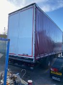 2012 DON-BUR TRI AXLES CURTAINSIDE TRAILER