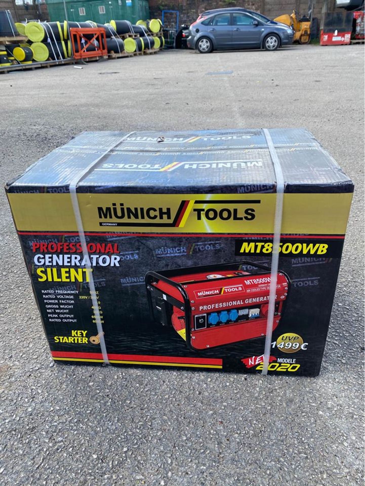 2020 Professional Generator Silent MT8500WB - Image 2 of 3