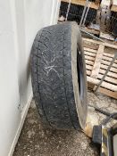 5 X USED TYRES TO SUIT TRACTOR UNIT