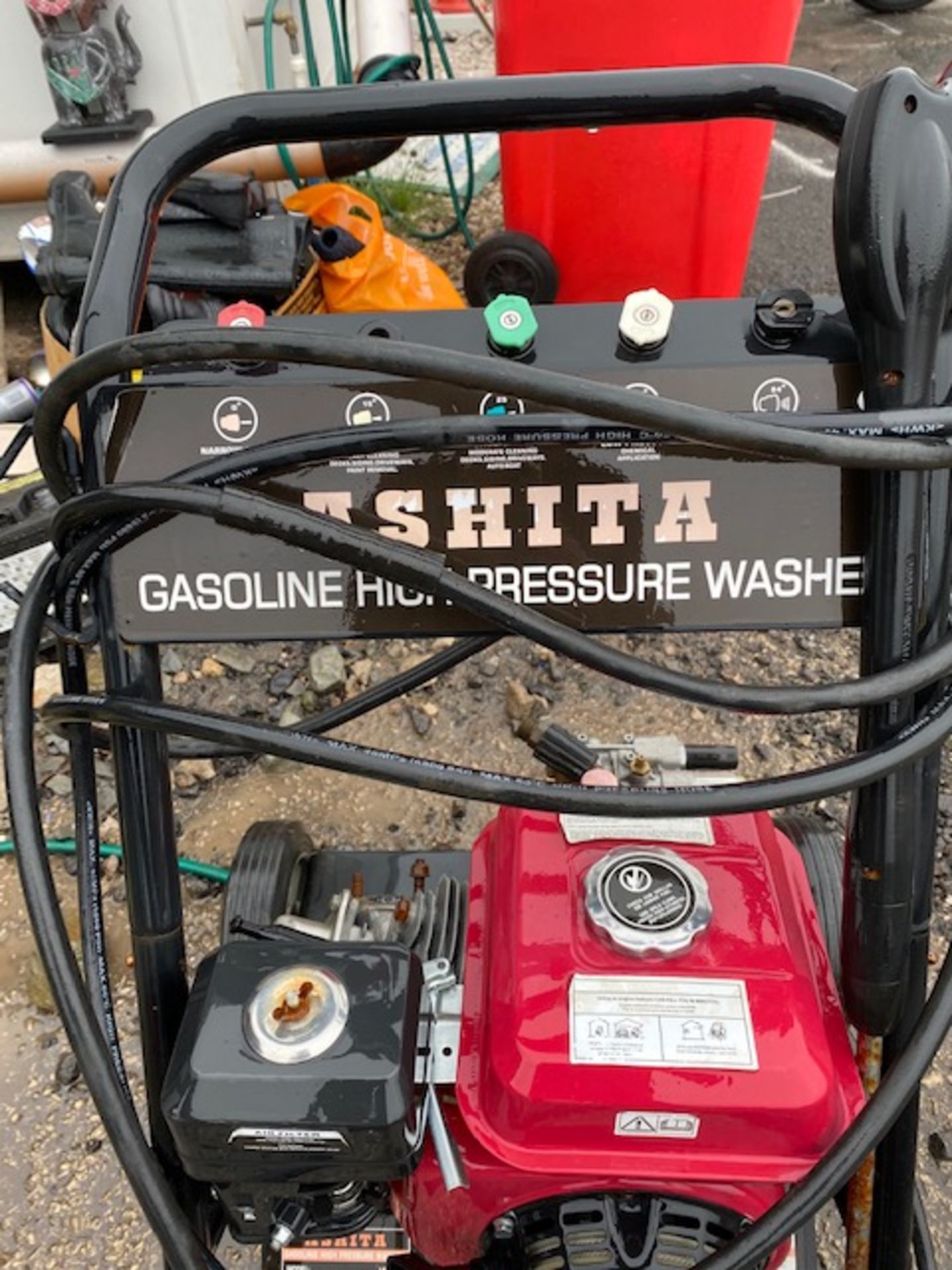 ASHITA GASOLINE HIGH PRESSURE WASHER - Image 3 of 3