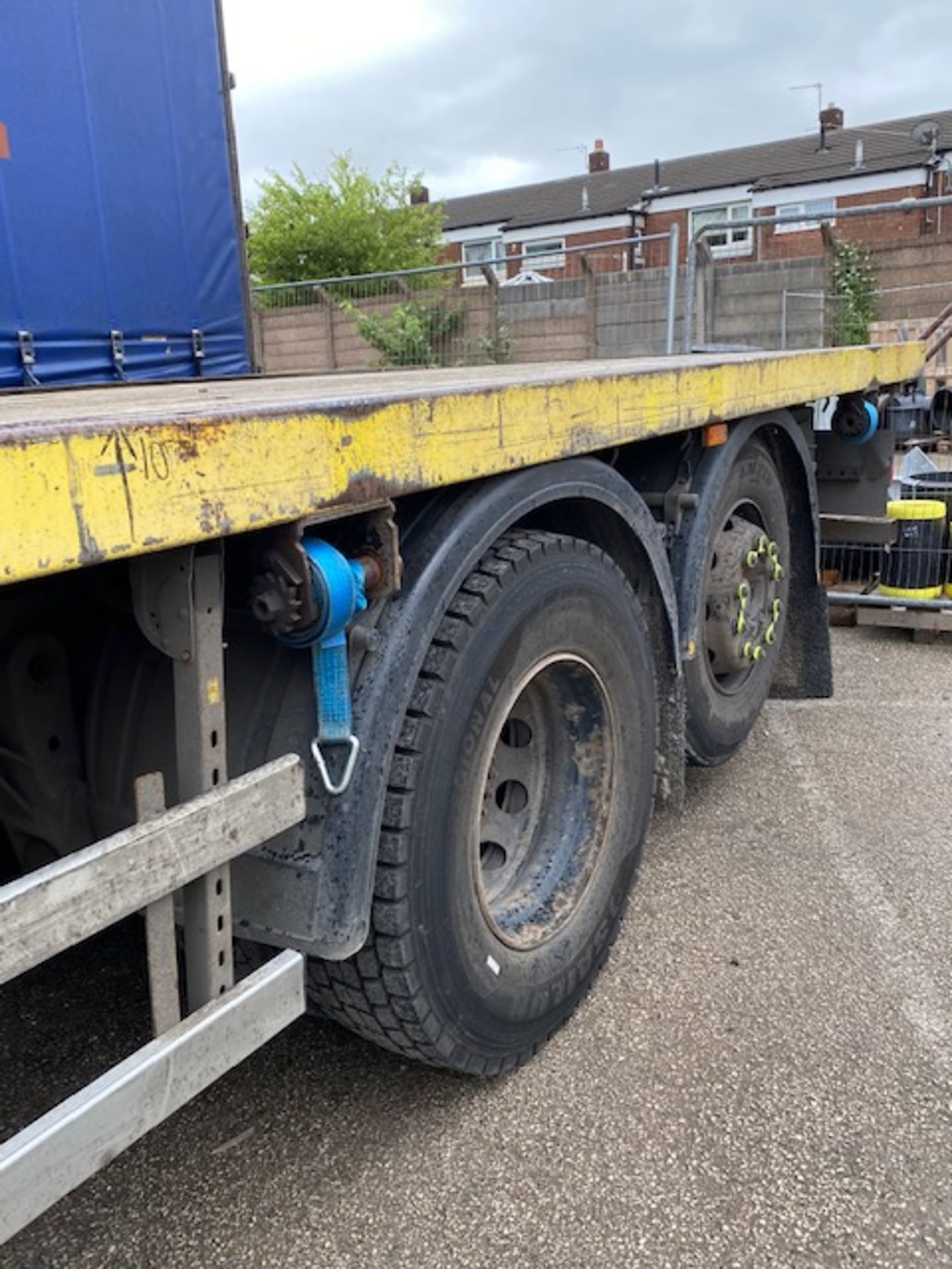 2008 VOLVO FE-280 FLATBED WITH HIAB - Image 10 of 14