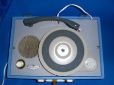 Portable Record Player Valve By KINGSLEY of Australia Speeds 16 33 45 78