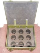 Military Metal Case Box for Pure Air Cas Cylinders for Night Night Scopes F6/6830-99-225-3497