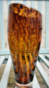 Murano ? Tortoise Shell Glass Large Heavy 1.4Kg