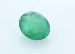 Loose Oval Emerald 2.81 Carats