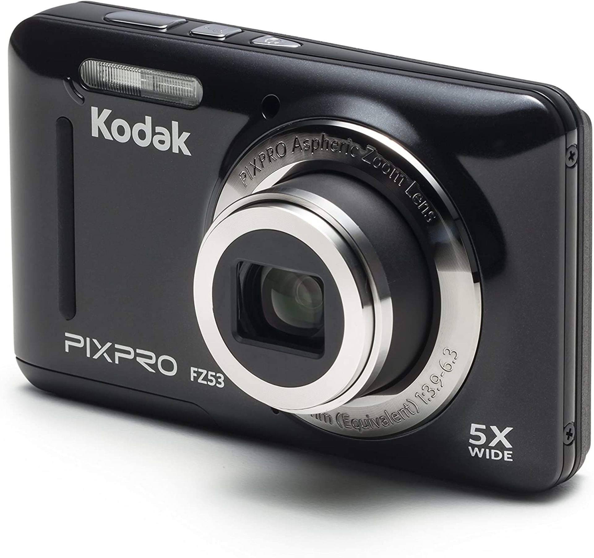 (42) 1 x Grade B - KODAK FZ53 Digital Camera - Black (16 MP, 5xZoom, 28 mm Wide, Li Ion Battery... - Image 3 of 3
