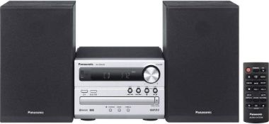 (CR1) Panasonic SC-PM250 Home Audio System Enclosure Colour:Silver Product Type:Micro system ...