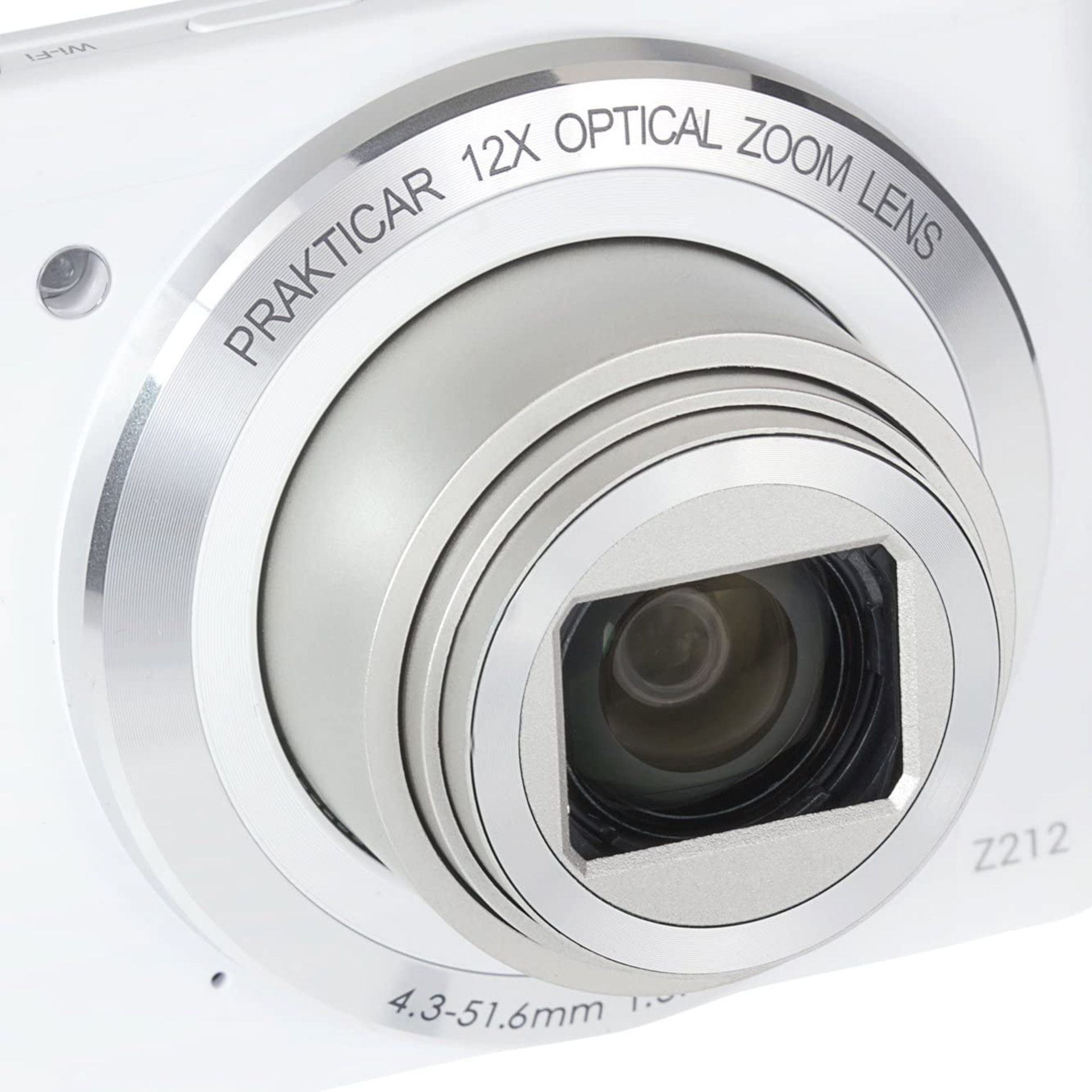 (46) 1 x Grade B - Praktica Luxmedia Z212 Digital Compact Camera - White.Effortlessly detailed ... - Image 3 of 3