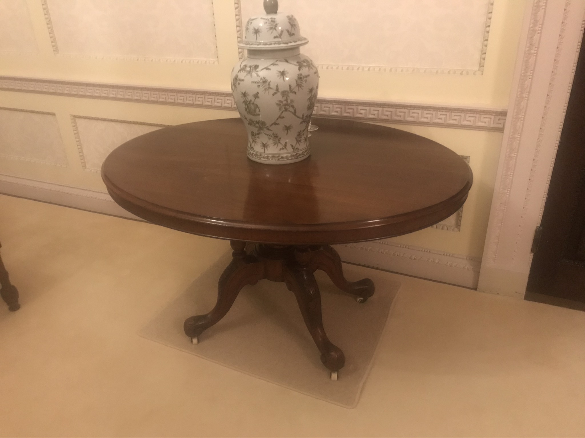 Victorian Mahogany Tilt Top Loo Table