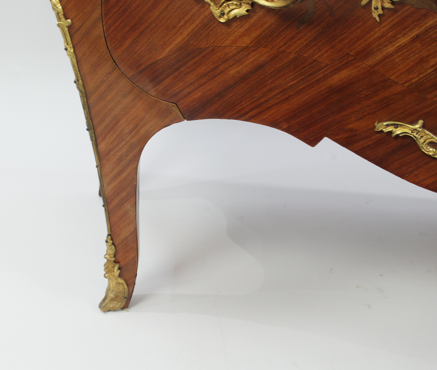 French Bombé Marble Topped Kingwood Commode c.1910 - Image 12 of 16
