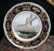 Royal Worcester Limited Edition Plate Royal Albert Bridge