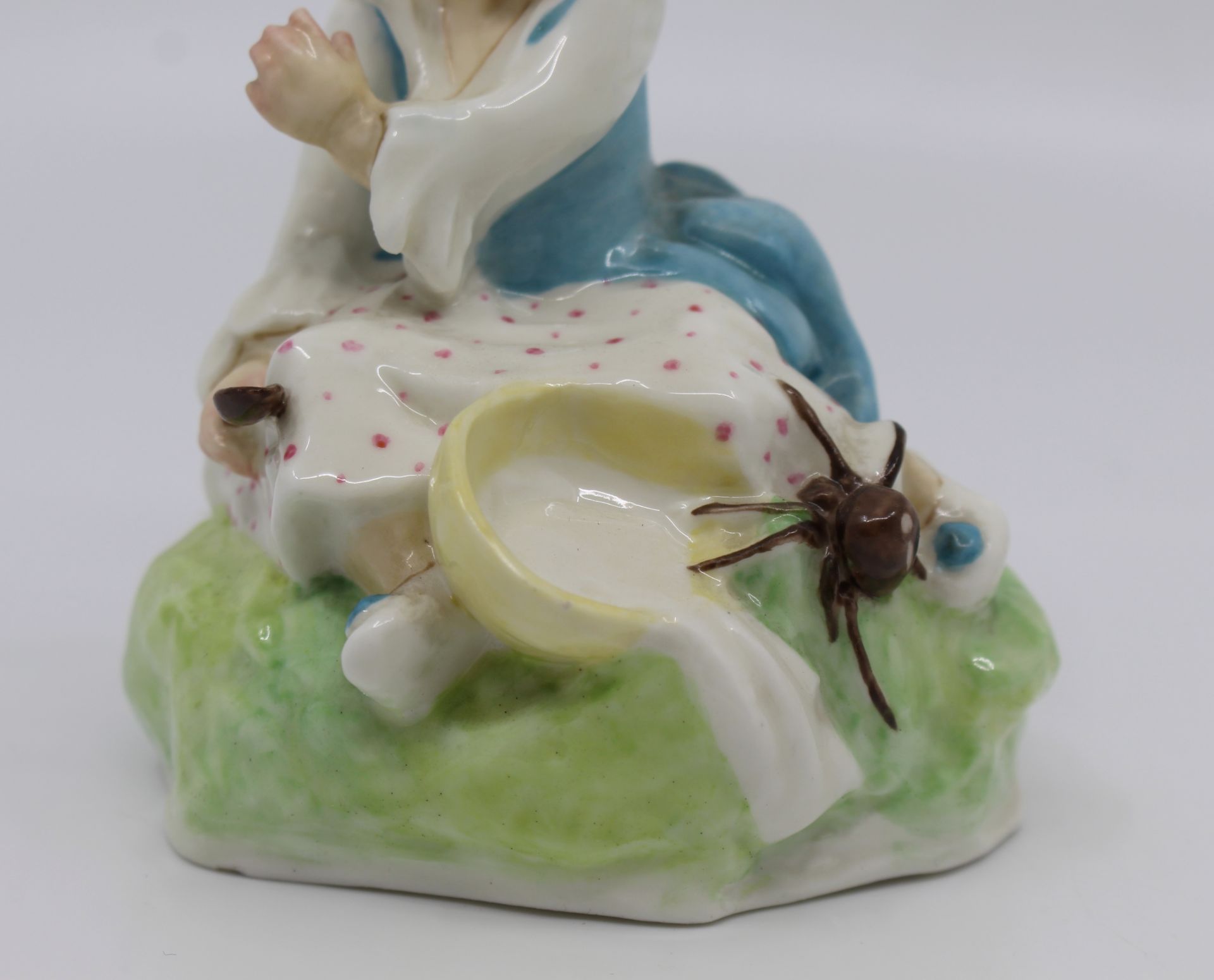 Royal Worcester Little Miss Muffet Figurine 3301 - Image 6 of 6