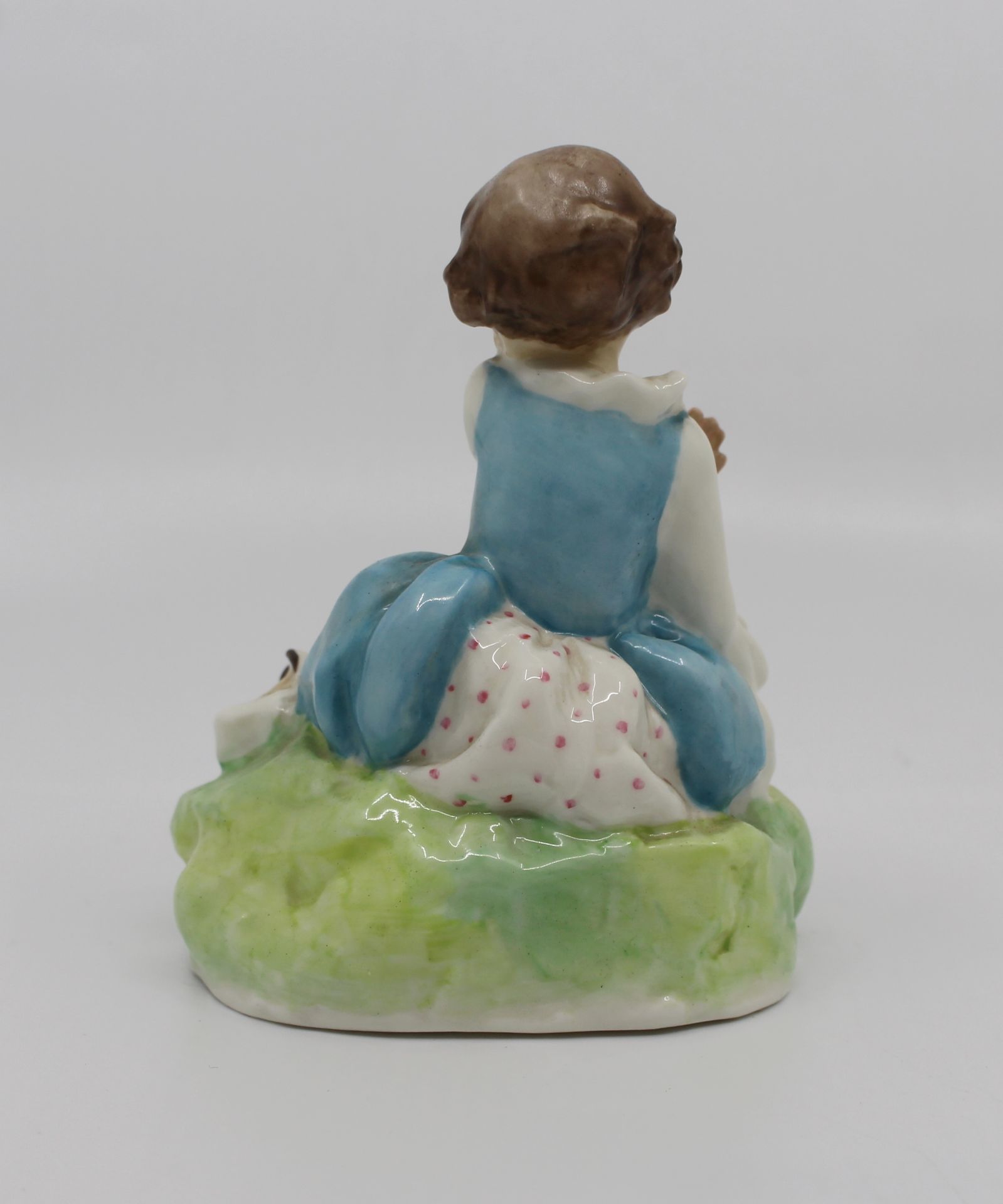 Royal Worcester Little Miss Muffet Figurine 3301 - Image 3 of 6