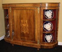 Fine 19th c. Figured Walnut Credenza c.1860