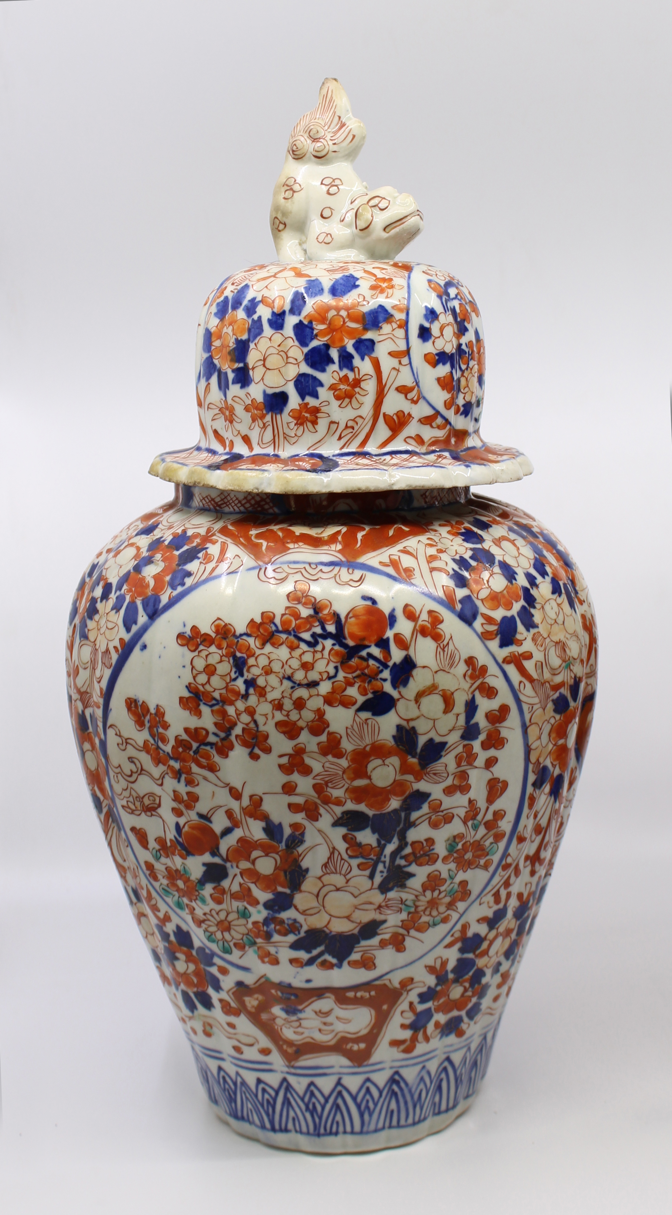 Pair of Antique Chinese Lidded Urns - Image 2 of 10