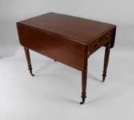 English Regency Mahogany Pembroke Table