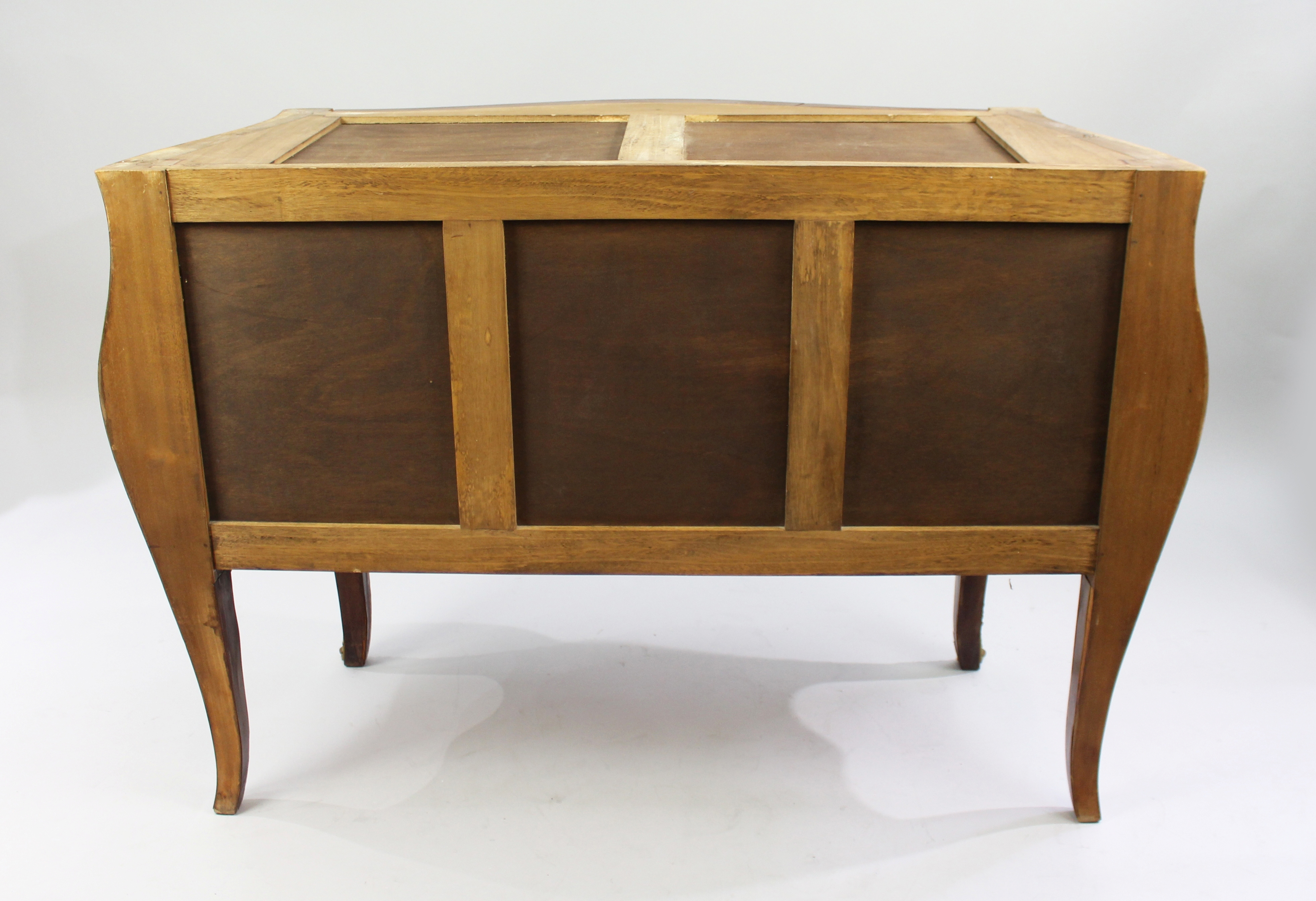 French Bombé Marble Topped Kingwood Commode c.1910 - Image 16 of 16