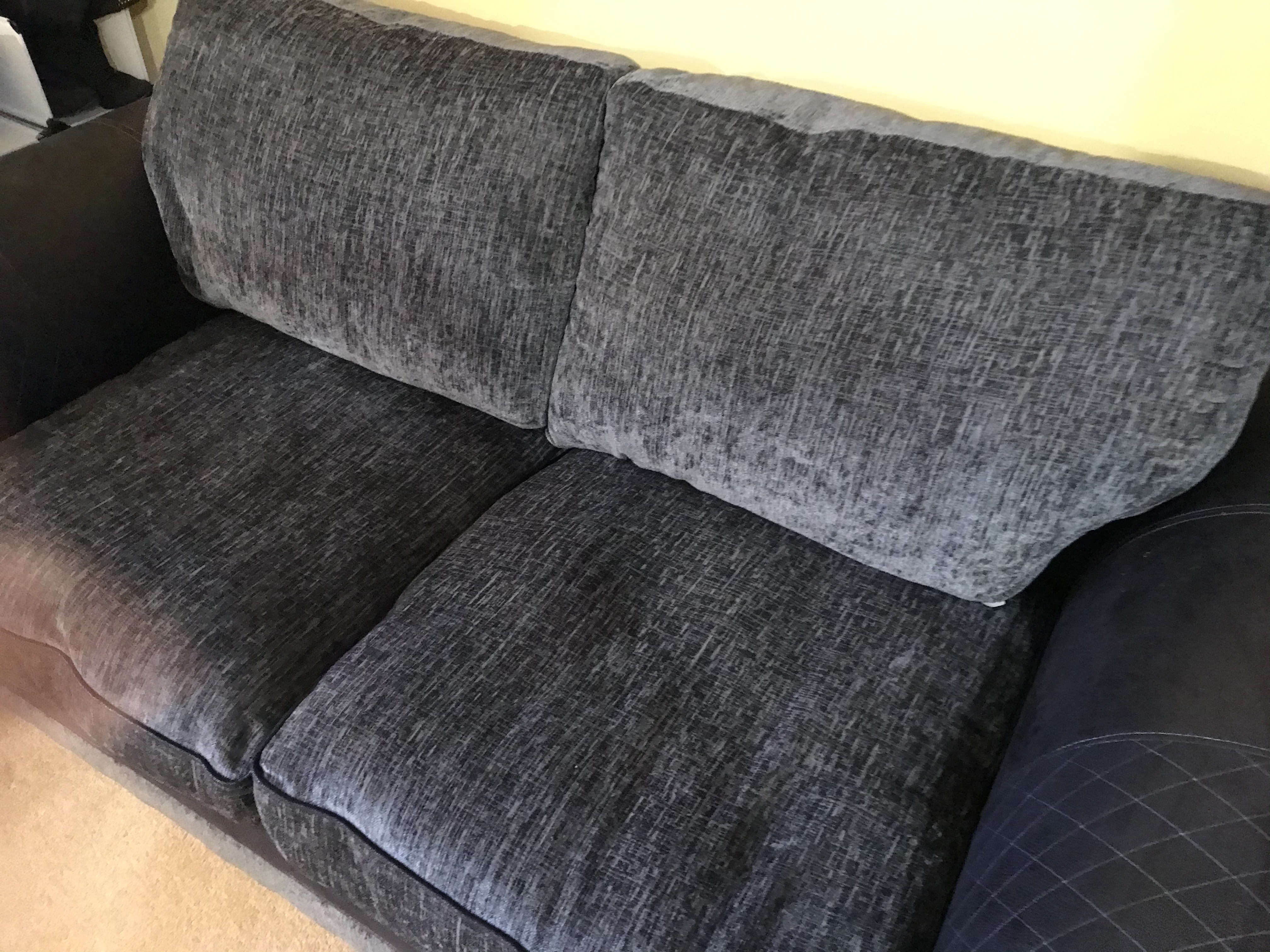 Good Quality Black & Grey Sofa Bed - Image 4 of 14