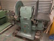 Phillipson 30 inch double disc sander