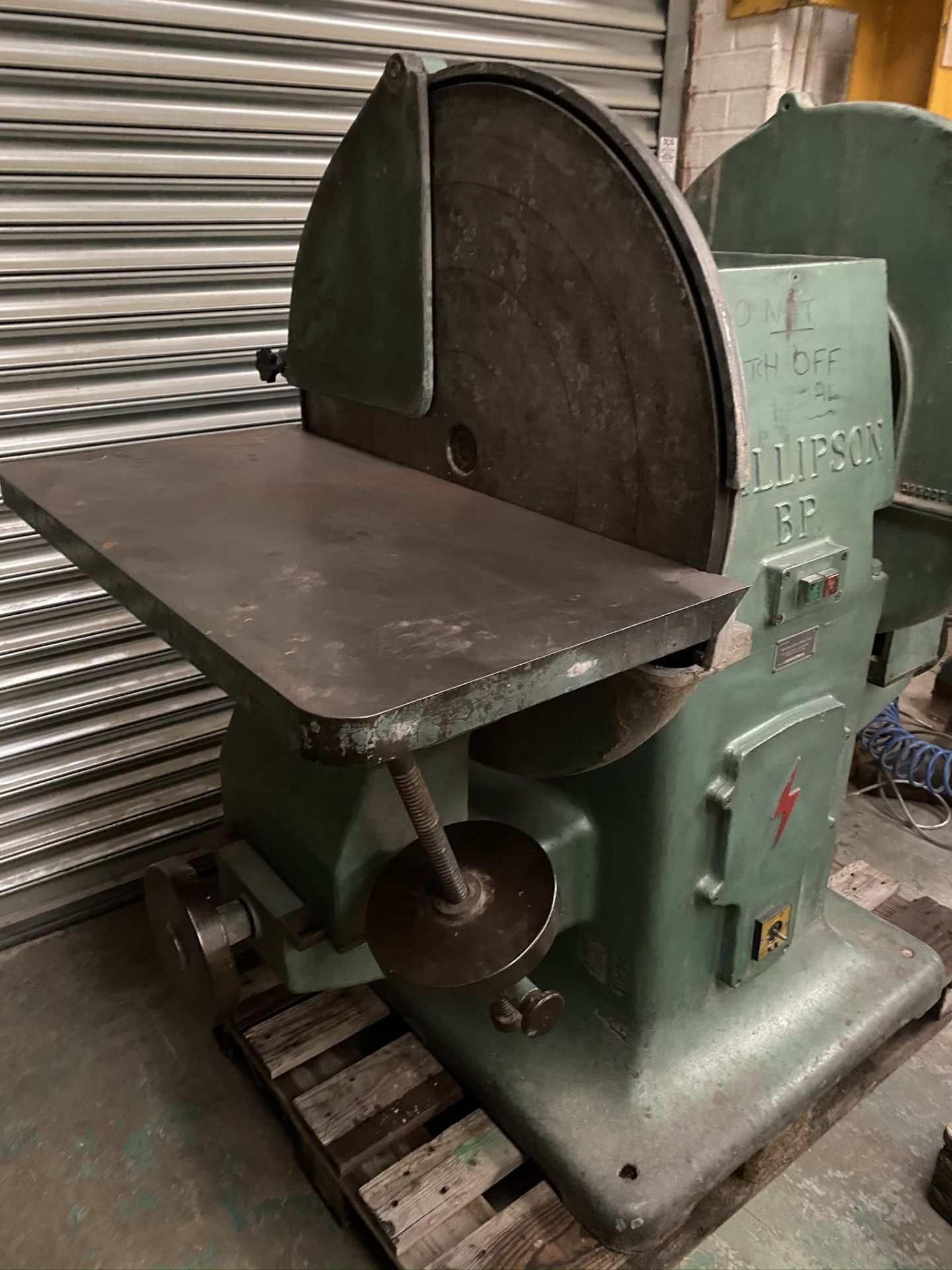 Phillipson 30 inch double disc sander - Image 2 of 2