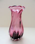 Murano Art Glass Vase