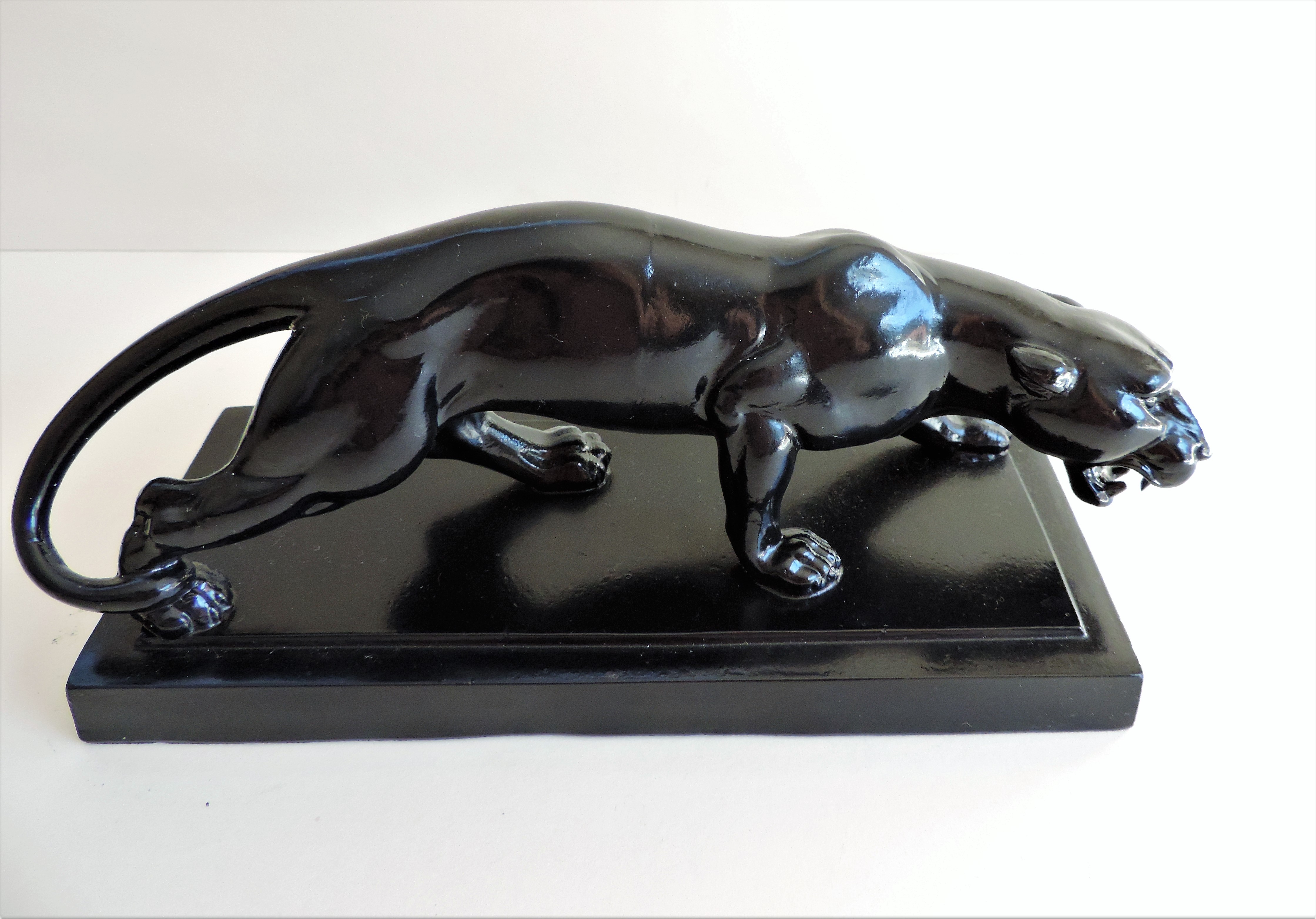 Art Deco Panther Statue - Image 2 of 7