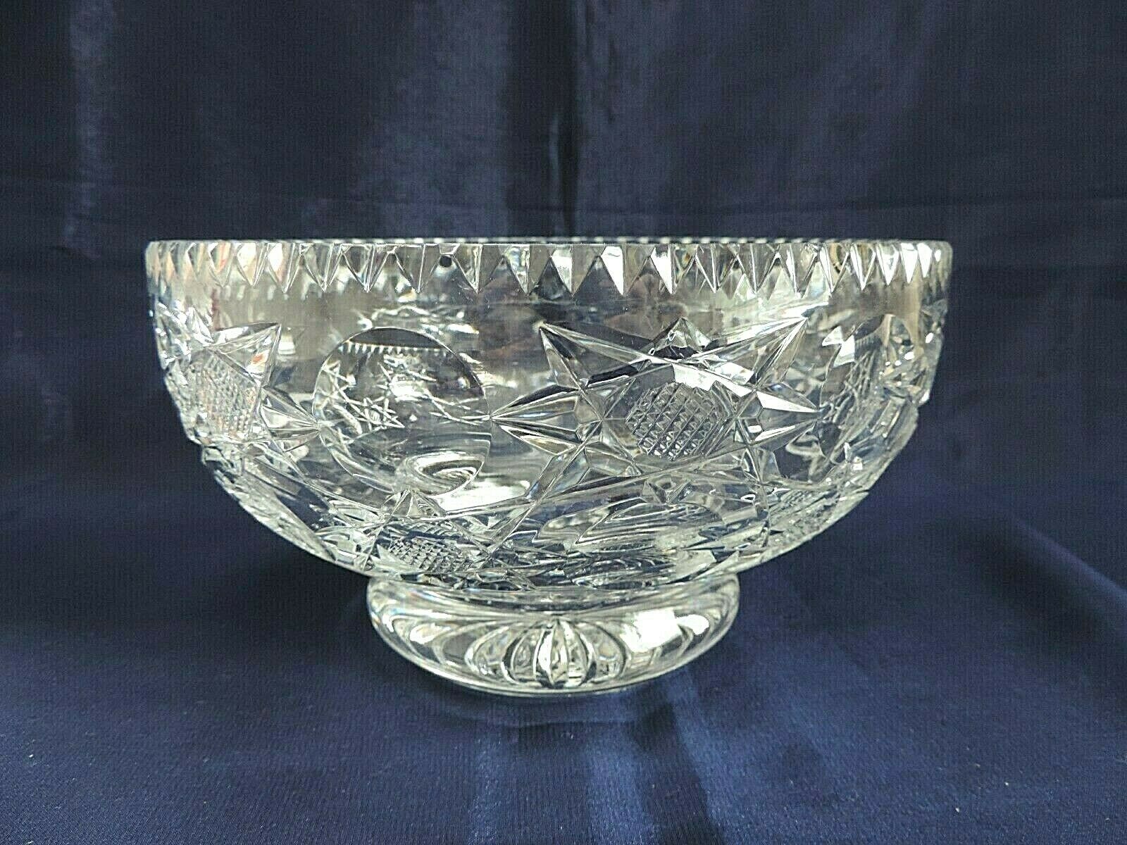 Royal Brierley Crystal Fruit Bowl