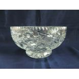 Royal Brierley Crystal Fruit Bowl