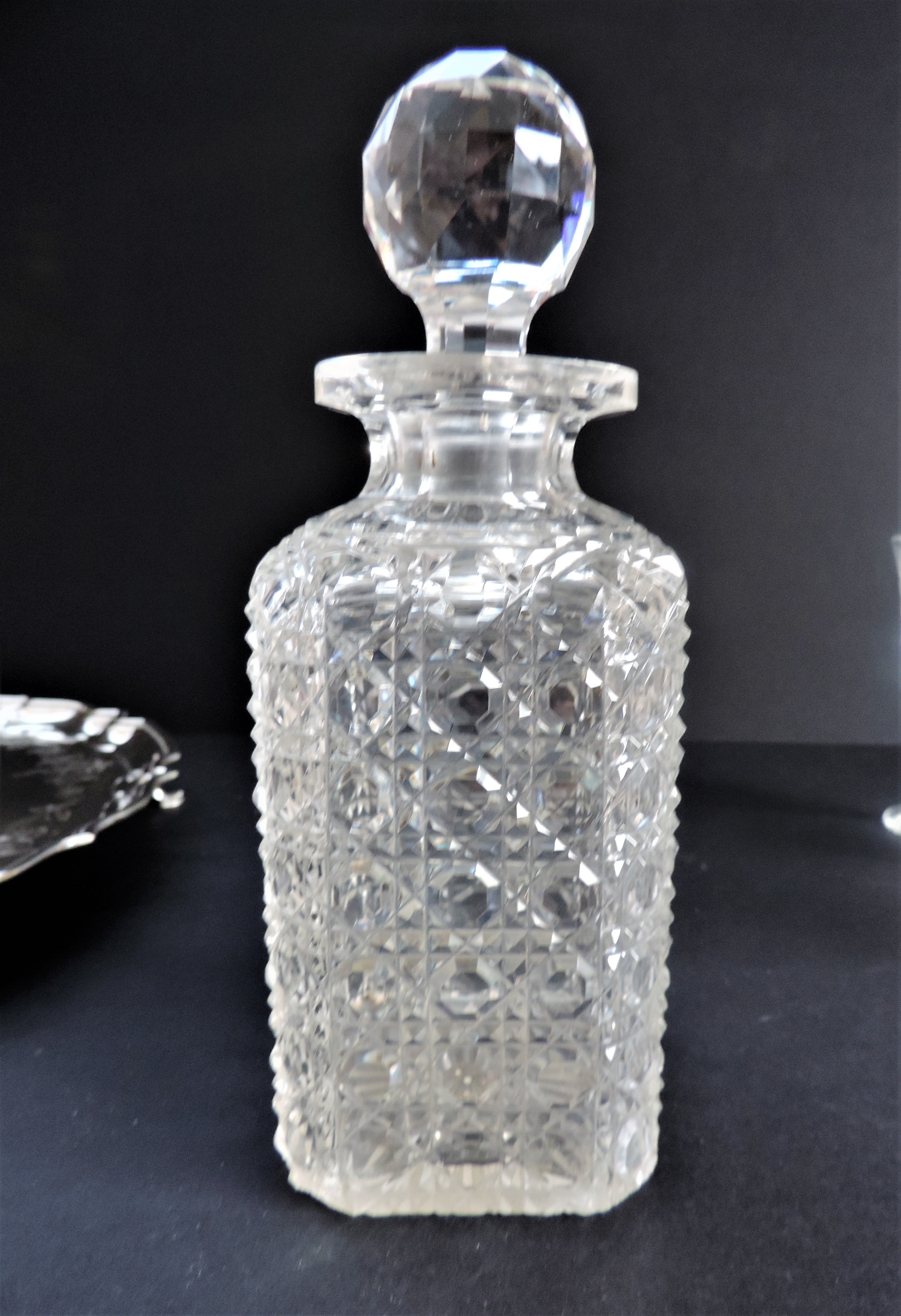 Antique Victorian Hobnail Decanter Drinks Set - Image 6 of 11