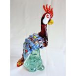 Vintage Murano Glass Rooster