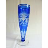Vintage Bohemian Crystal Vase