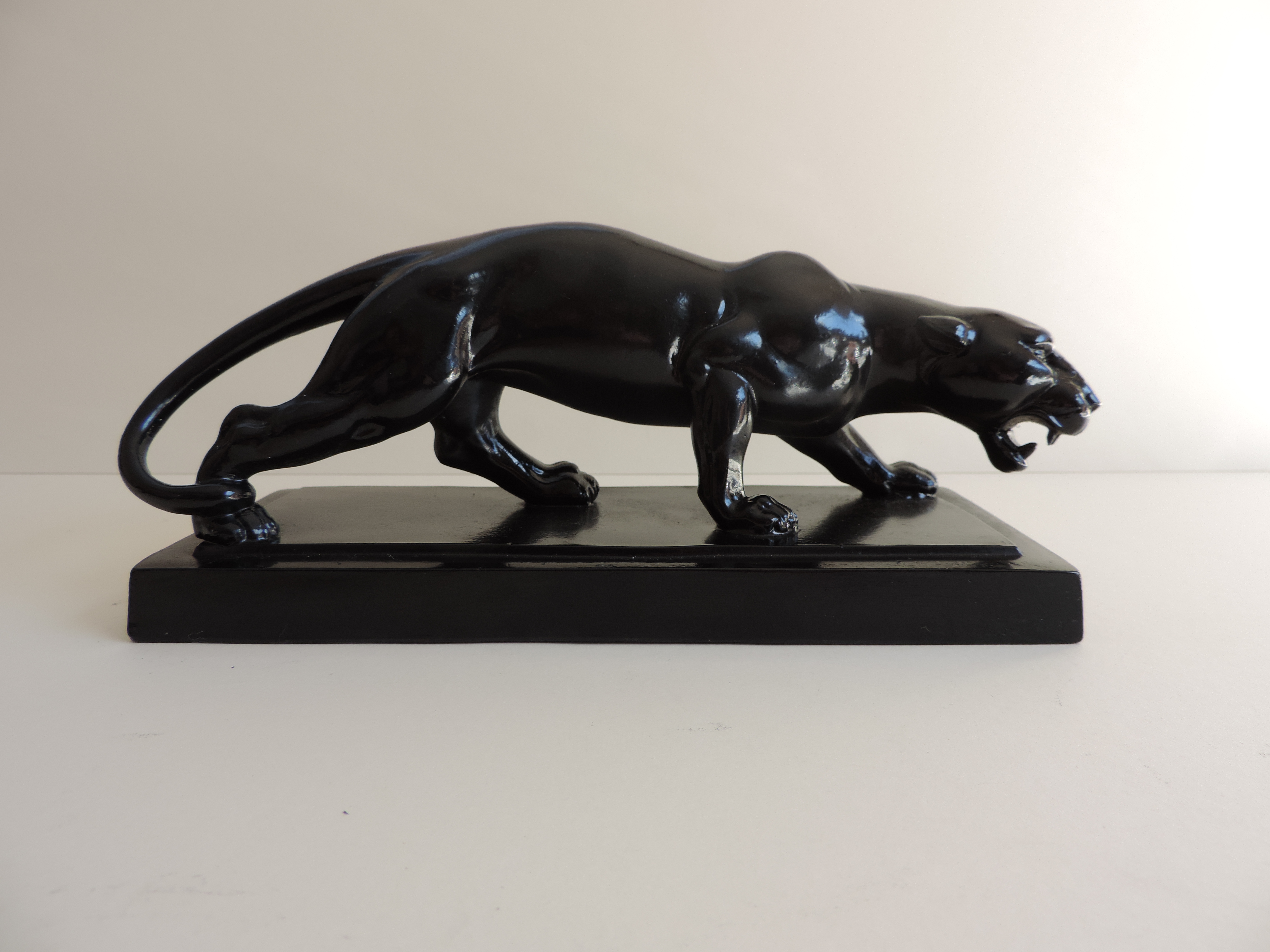 Art Deco Panther Statue - Image 5 of 7