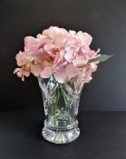 Vintage Cut Crystal Vase 29cm Tall