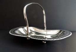 Antique Silver Plated Basket for Cakes & Bread