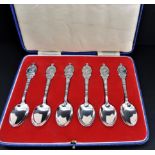 Set Silver Plate Teaspoons Coronation 1937