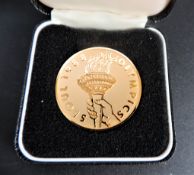 1988 Olympics British Team Commemorative Medallion