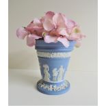 Large Wedgwood Jasperware Trumpet Vase