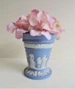 Large Wedgwood Jasperware Trumpet Vase