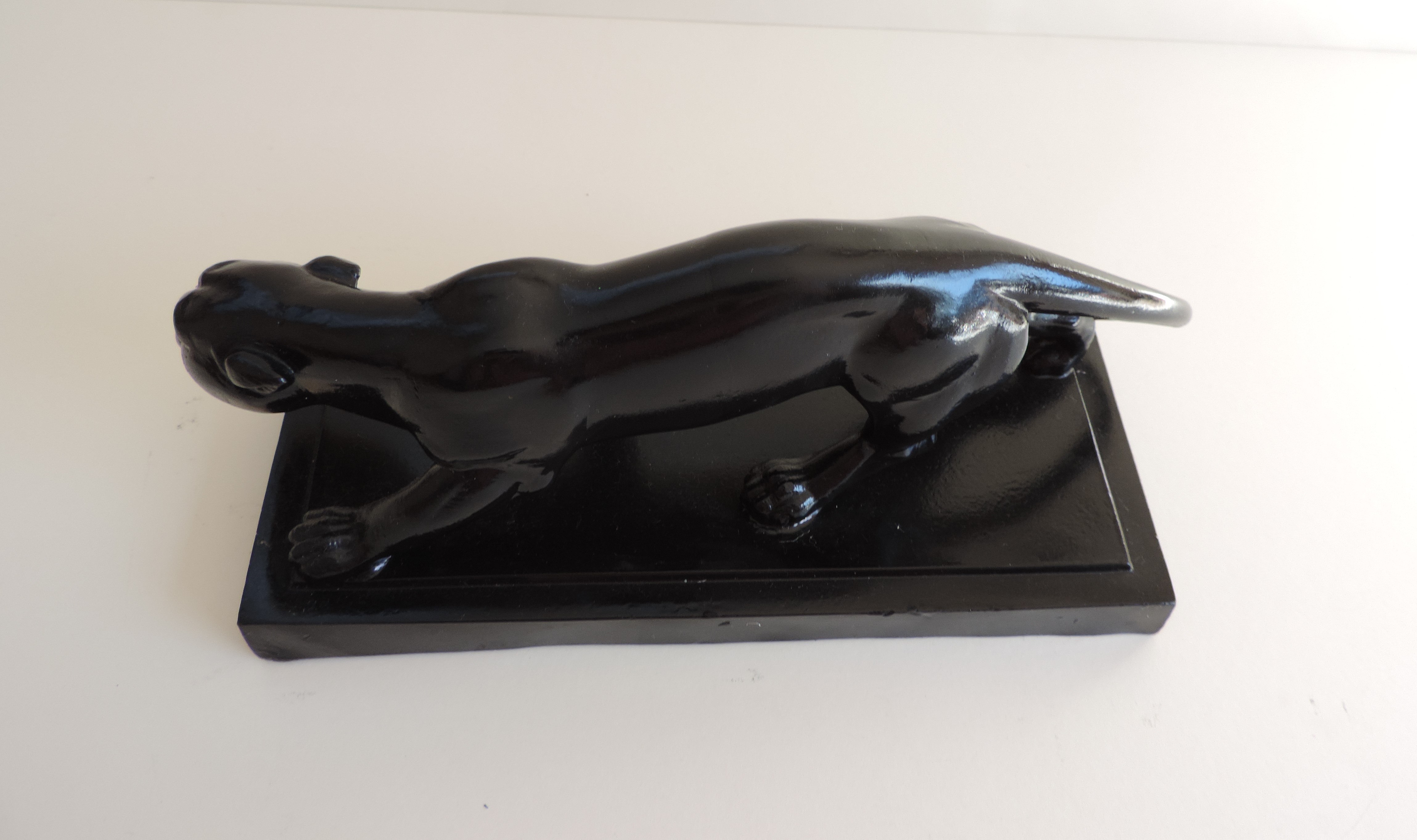 Art Deco Panther Statue - Image 4 of 7