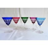 Vintage Val St. Lambert Crystal Glasses