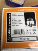 8X SYLVANIA DOWNLIGHTER FIRE RATED